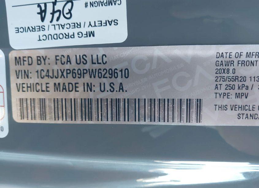 Photo 9 of 2023 Jeep Wrangler 4XE SAHARA 4X4 (VIN 1C4JJXP69PW629610)