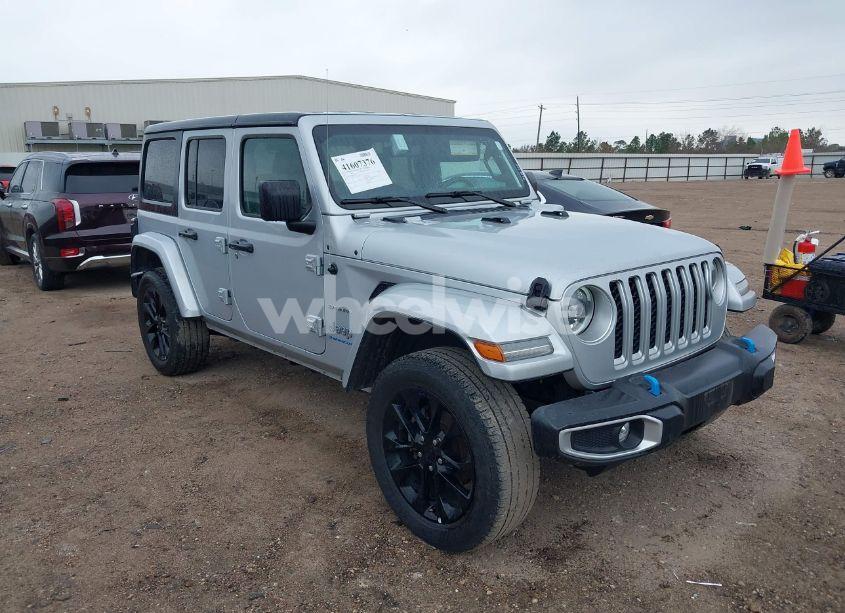 2023 Jeep Wrangler 4XE SAHARA 4X4 (VIN 1C4JJXP69PW630496) main photo