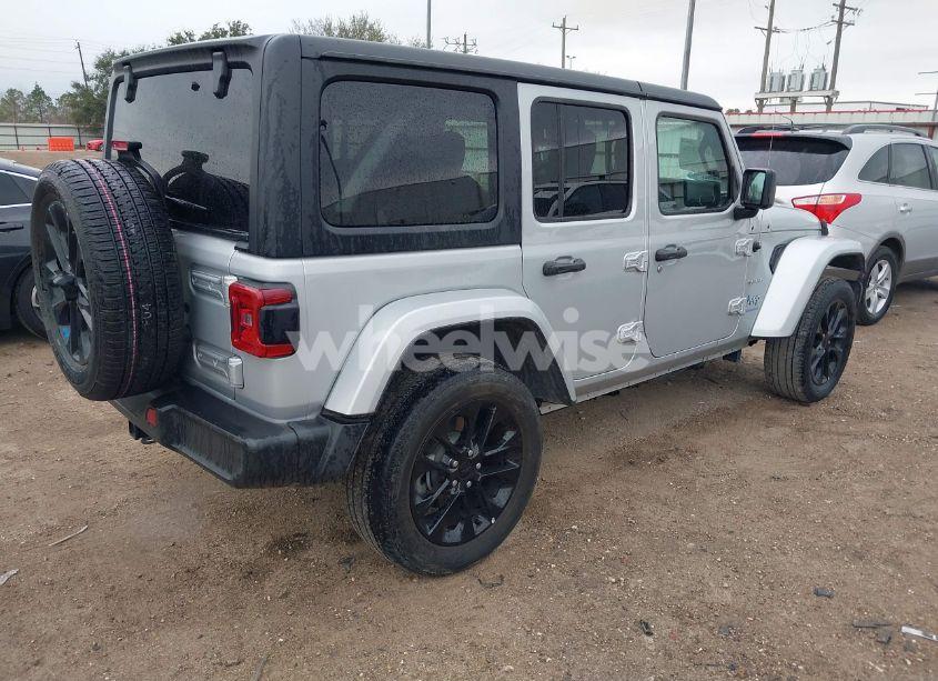 Photo 4 of 2023 Jeep Wrangler 4XE SAHARA 4X4 (VIN 1C4JJXP69PW630496)