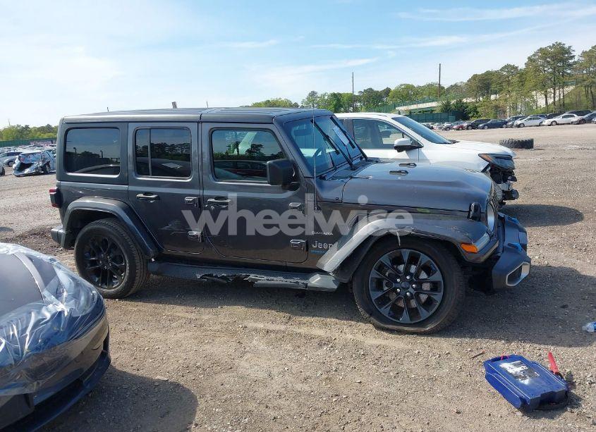 Photo 12 of 2023 Jeep Wrangler 4XE SAHARA 4X4 (VIN 1C4JJXP69PW684803)