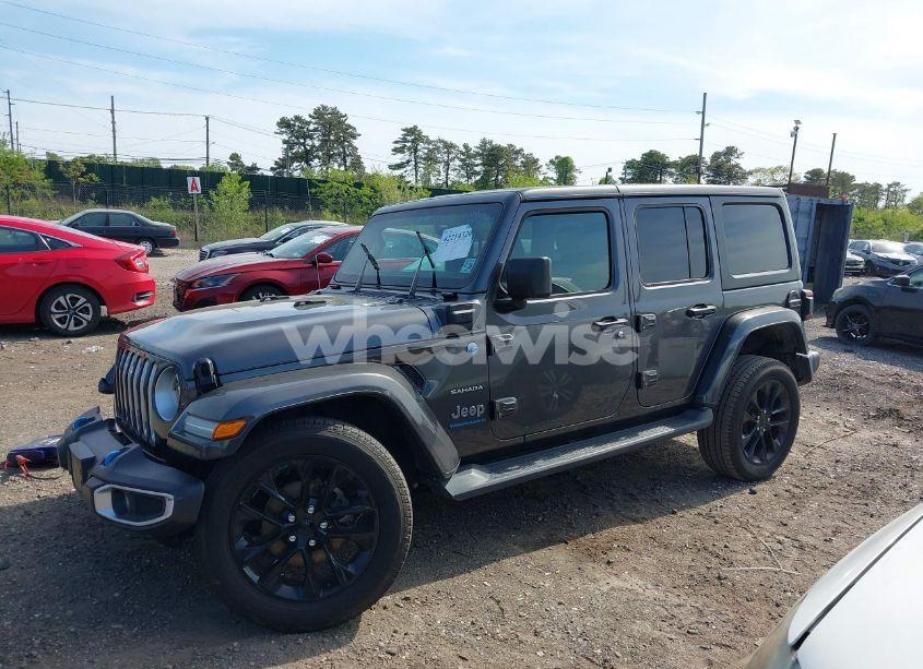 Photo 13 of 2023 Jeep Wrangler 4XE SAHARA 4X4 (VIN 1C4JJXP69PW684803)