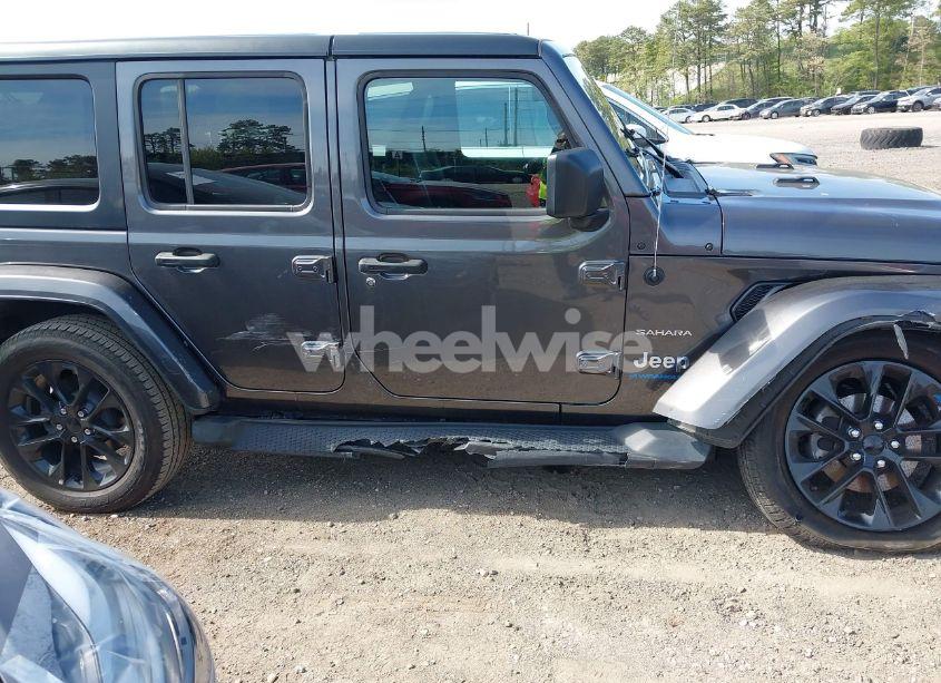Photo 6 of 2023 Jeep Wrangler 4XE SAHARA 4X4 (VIN 1C4JJXP69PW684803)