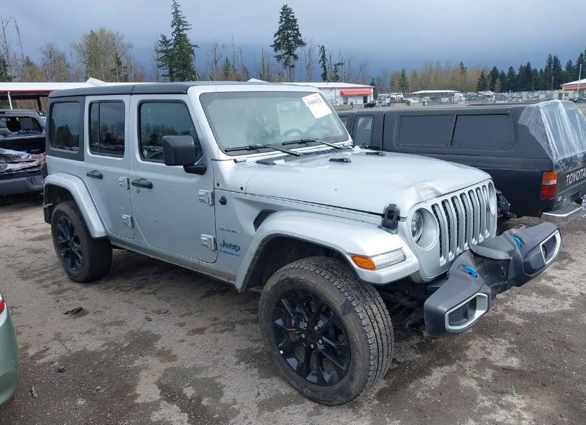 2023 Jeep Wrangler 4XE SAHARA 4X4 (VIN 1C4JJXP69PW699155) main photo