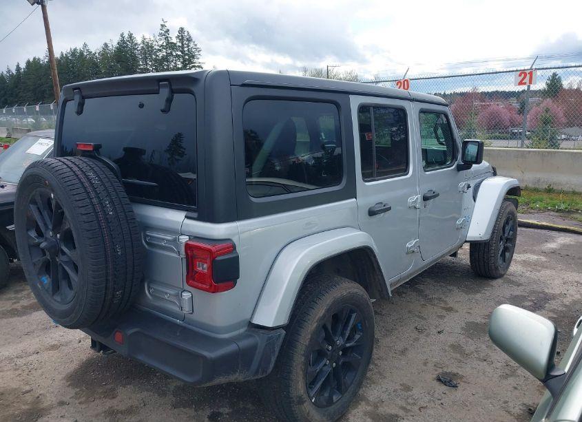 Photo 4 of 2023 Jeep Wrangler 4XE SAHARA 4X4 (VIN 1C4JJXP69PW699155)