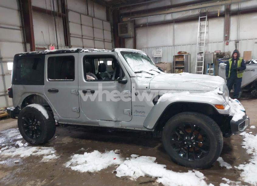 Photo 13 of 2023 Jeep Wrangler 4XE SAHARA 4X4 (VIN 1C4JJXP69PW703074)