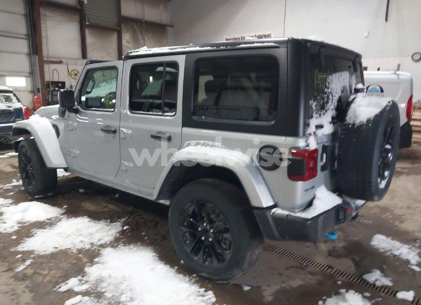 Photo 3 of 2023 Jeep Wrangler 4XE SAHARA 4X4 (VIN 1C4JJXP69PW703074)