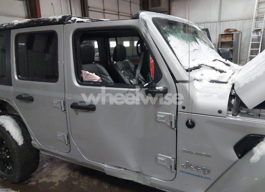 Photo 6 of 2023 Jeep Wrangler 4XE SAHARA 4X4 (VIN 1C4JJXP69PW703074)
