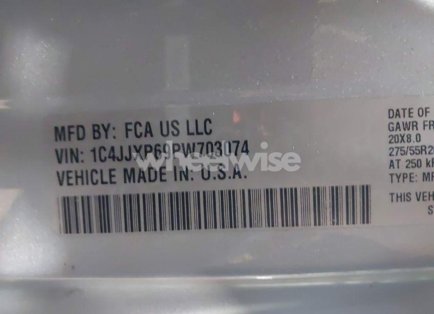 Photo 9 of 2023 Jeep Wrangler 4XE SAHARA 4X4 (VIN 1C4JJXP69PW703074)