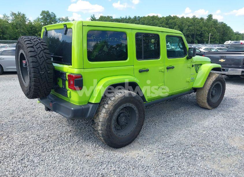 Photo 4 of 2021 Jeep Wrangler 4XE UNLIMITED SAHARA 4X4 (VIN 1C4JJXP6XMW783058)