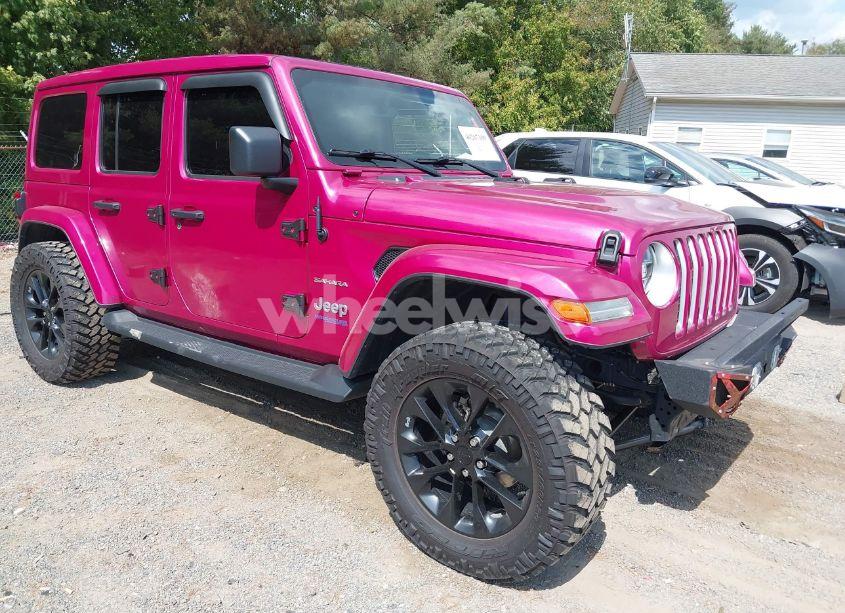 2021 Jeep Wrangler 4XE UNLIMITED SAHARA 4X4 (VIN 1C4JJXP6XMW862469) main photo