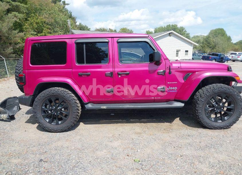 Photo 14 of 2021 Jeep Wrangler 4XE UNLIMITED SAHARA 4X4 (VIN 1C4JJXP6XMW862469)