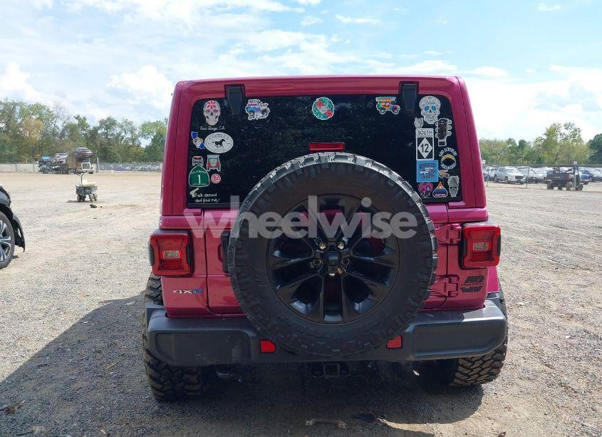 Photo 17 of 2021 Jeep Wrangler 4XE UNLIMITED SAHARA 4X4 (VIN 1C4JJXP6XMW862469)