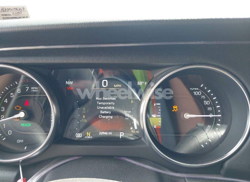 Photo 7 of 2021 Jeep Wrangler 4XE UNLIMITED SAHARA 4X4 (VIN 1C4JJXP6XMW862469)