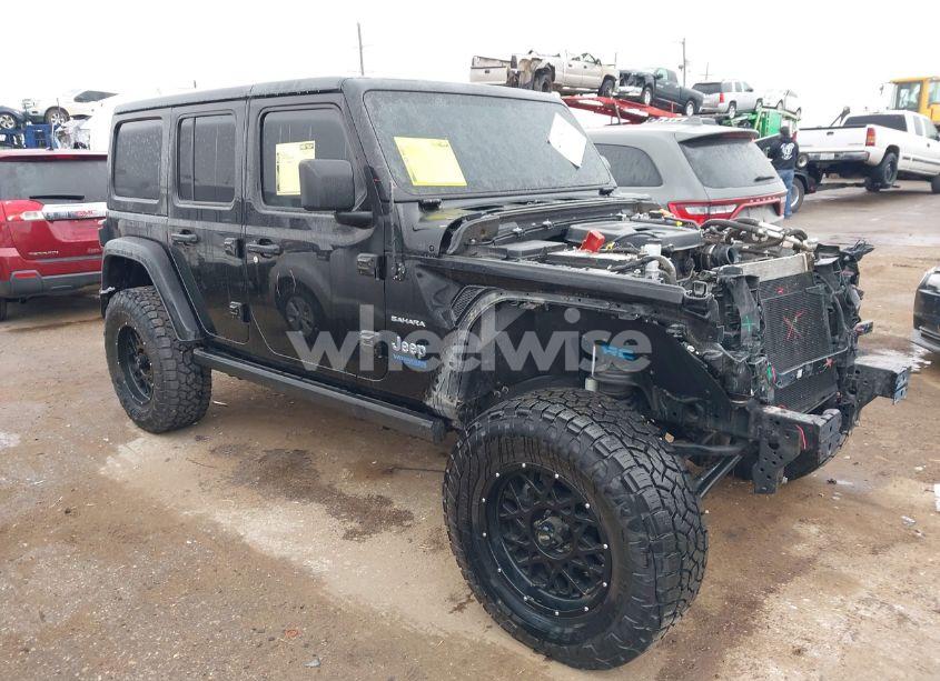 2022 Jeep Wrangler 4XE UNLIMITED SAHARA 4X4 (VIN 1C4JJXP6XNW162999) main photo