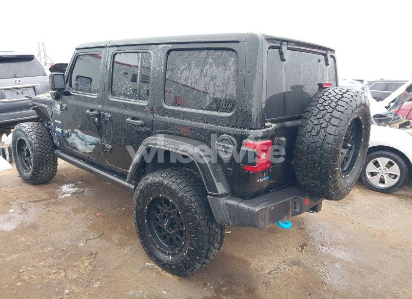 Photo 3 of 2022 Jeep Wrangler 4XE UNLIMITED SAHARA 4X4 (VIN 1C4JJXP6XNW162999)