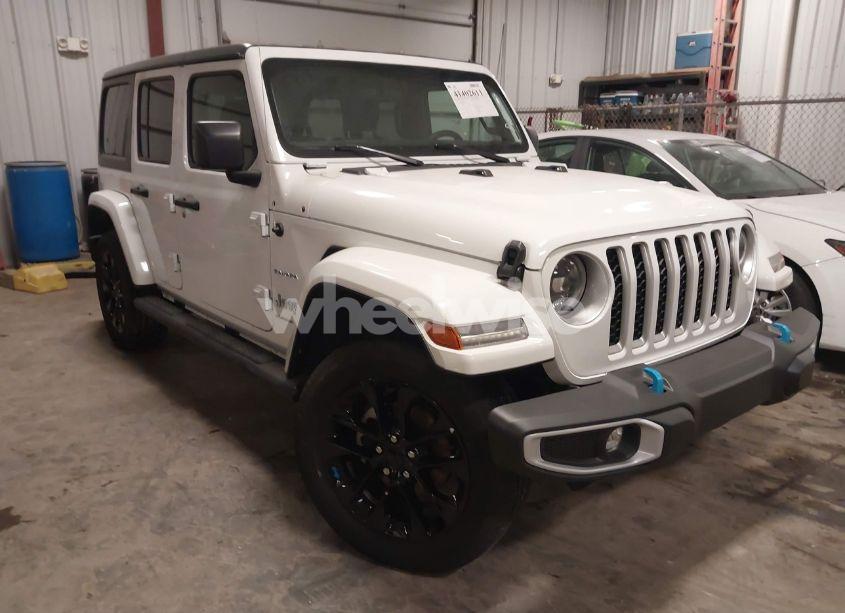 2023 Jeep Wrangler 4XE SAHARA 4X4 (VIN 1C4JJXP6XPW641653) main photo