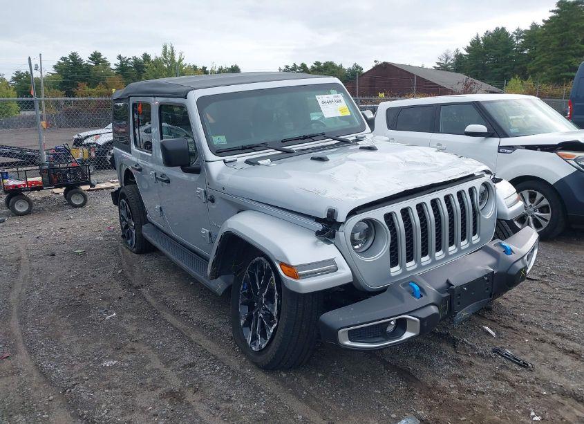 2023 Jeep Wrangler 4XE SAHARA 4X4 (VIN 1C4JJXP6XPW684082) main photo