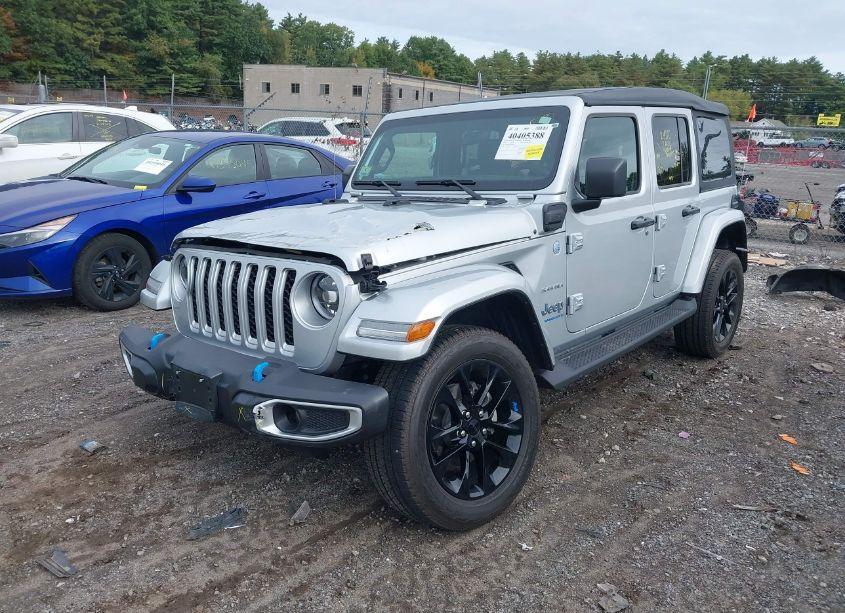 Photo 2 of 2023 Jeep Wrangler 4XE SAHARA 4X4 (VIN 1C4JJXP6XPW684082)