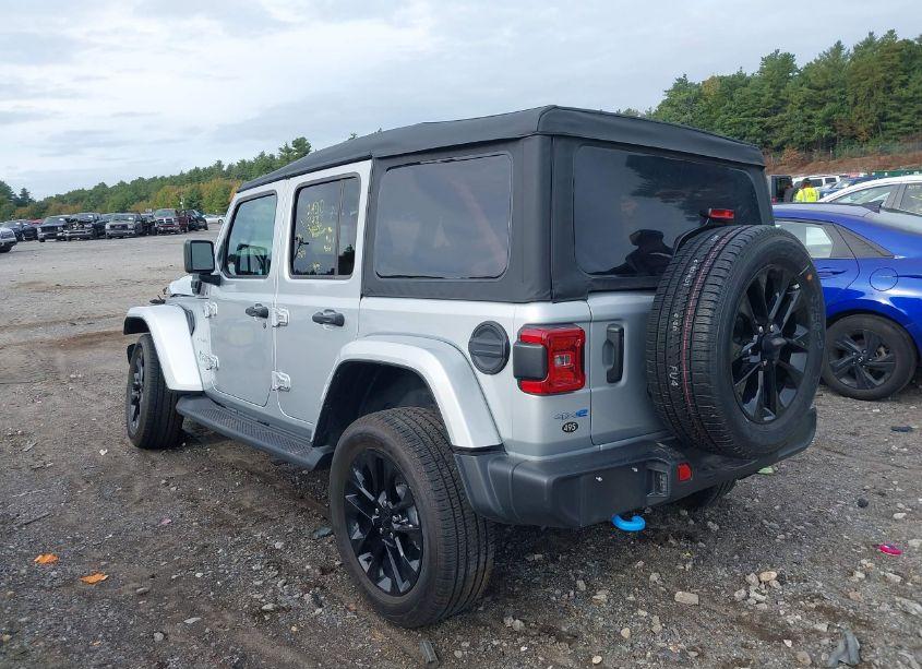 Photo 3 of 2023 Jeep Wrangler 4XE SAHARA 4X4 (VIN 1C4JJXP6XPW684082)
