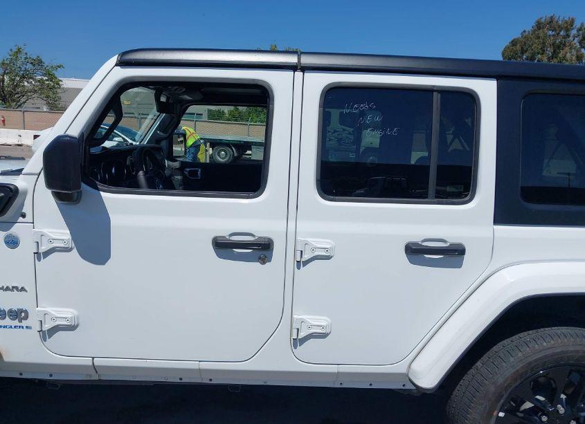 Photo 14 of 2023 Jeep Wrangler 4XE SAHARA 4X4 (VIN 1C4JJXP6XPW696152)