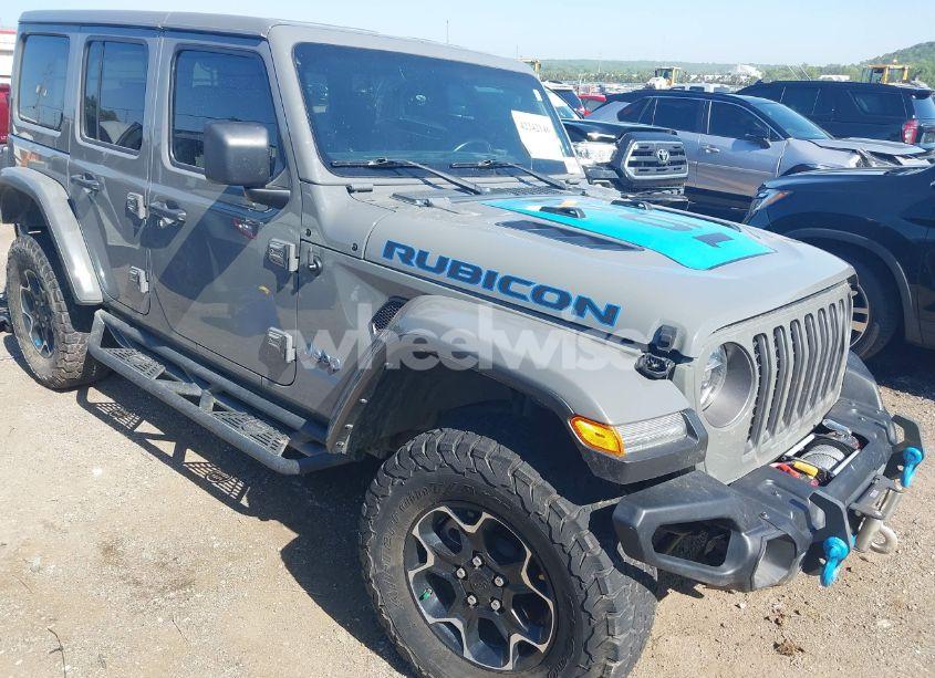 2021 Jeep Wrangler 4XE UNLIMITED RUBICON 4X4 (VIN 1C4JJXR60MW766069) main photo