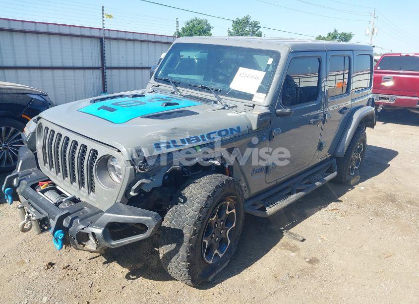 Photo 2 of 2021 Jeep Wrangler 4XE UNLIMITED RUBICON 4X4 (VIN 1C4JJXR60MW766069)