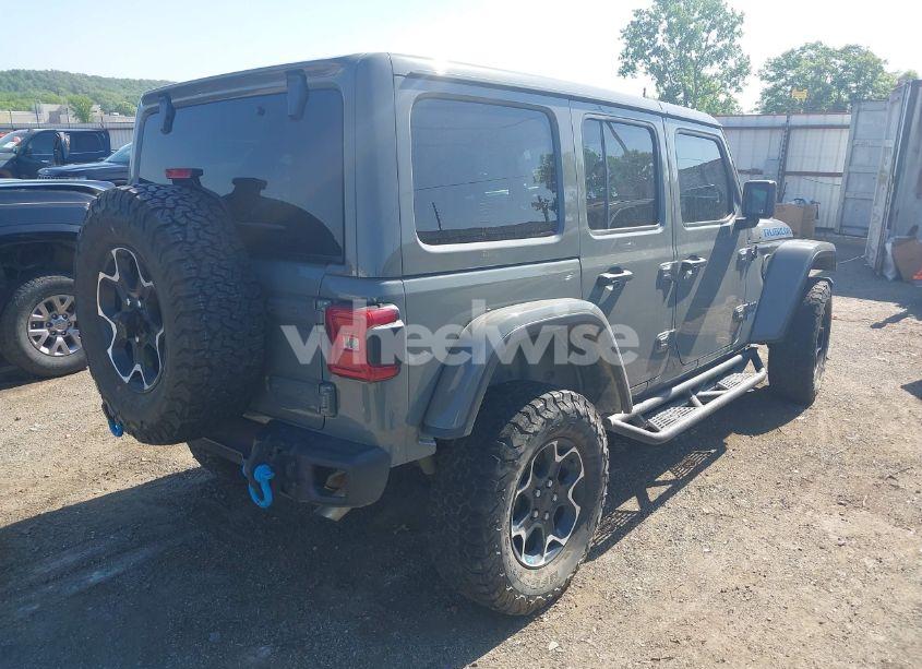 Photo 4 of 2021 Jeep Wrangler 4XE UNLIMITED RUBICON 4X4 (VIN 1C4JJXR60MW766069)