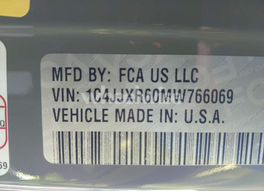 Photo 9 of 2021 Jeep Wrangler 4XE UNLIMITED RUBICON 4X4 (VIN 1C4JJXR60MW766069)