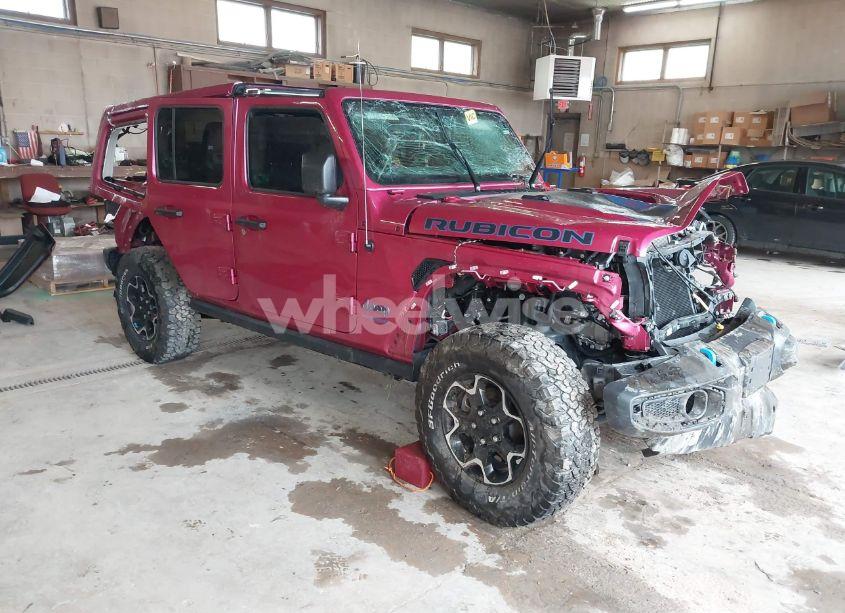 2022 Jeep Wrangler UNLIMITED RUBICON 4XE (VIN 1C4JJXR60NW153192) main photo