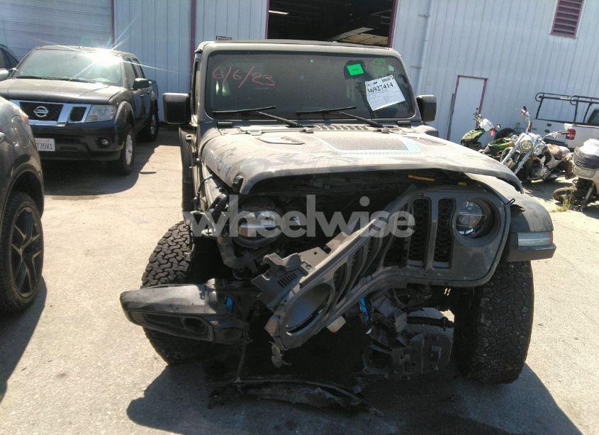 Photo 12 of 2022 Jeep Wrangler 4XE UNLIMITED RUBICON 4X4 (VIN 1C4JJXR60NW182756)