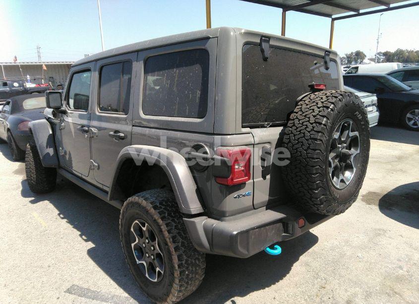 Photo 3 of 2022 Jeep Wrangler 4XE UNLIMITED RUBICON 4X4 (VIN 1C4JJXR60NW182756)