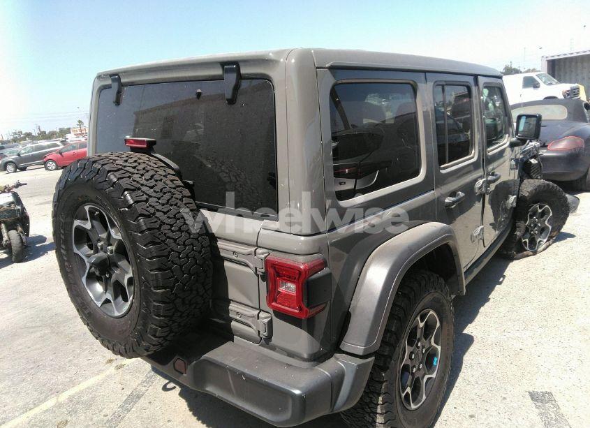 Photo 4 of 2022 Jeep Wrangler 4XE UNLIMITED RUBICON 4X4 (VIN 1C4JJXR60NW182756)