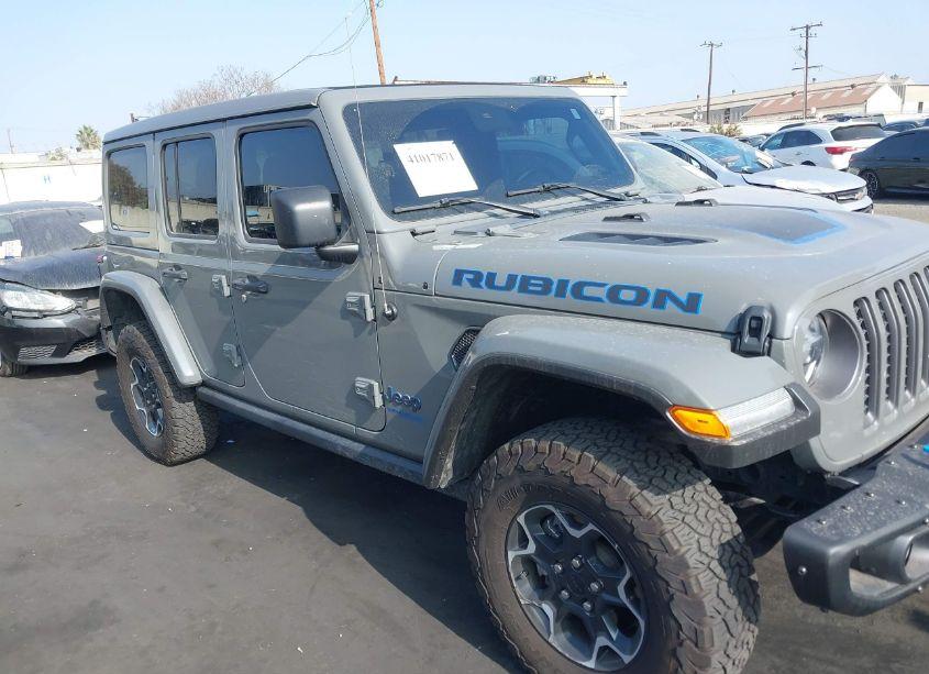 2022 Jeep Wrangler 4XE UNLIMITED RUBICON 4X4 (VIN 1C4JJXR60NW250182) main photo