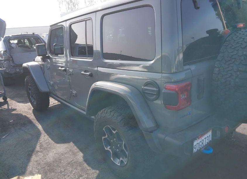 Photo 3 of 2022 Jeep Wrangler 4XE UNLIMITED RUBICON 4X4 (VIN 1C4JJXR60NW250182)