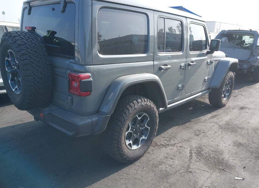 Photo 4 of 2022 Jeep Wrangler 4XE UNLIMITED RUBICON 4X4 (VIN 1C4JJXR60NW250182)