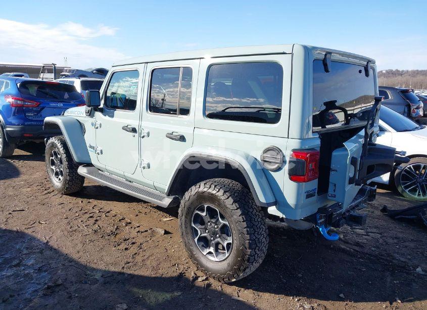 Photo 3 of 2023 Jeep Wrangler 4XE RUBICON 4X4 (VIN 1C4JJXR60PW580956)