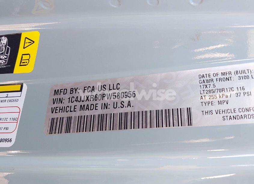 Photo 9 of 2023 Jeep Wrangler 4XE RUBICON 4X4 (VIN 1C4JJXR60PW580956)