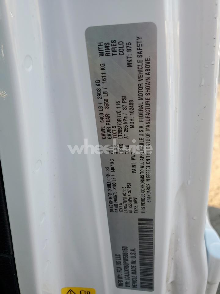 Photo 12 of 2023 JEEP WRANGLER RUBICON 4XE (VIN 1C4JJXR60PW586160)