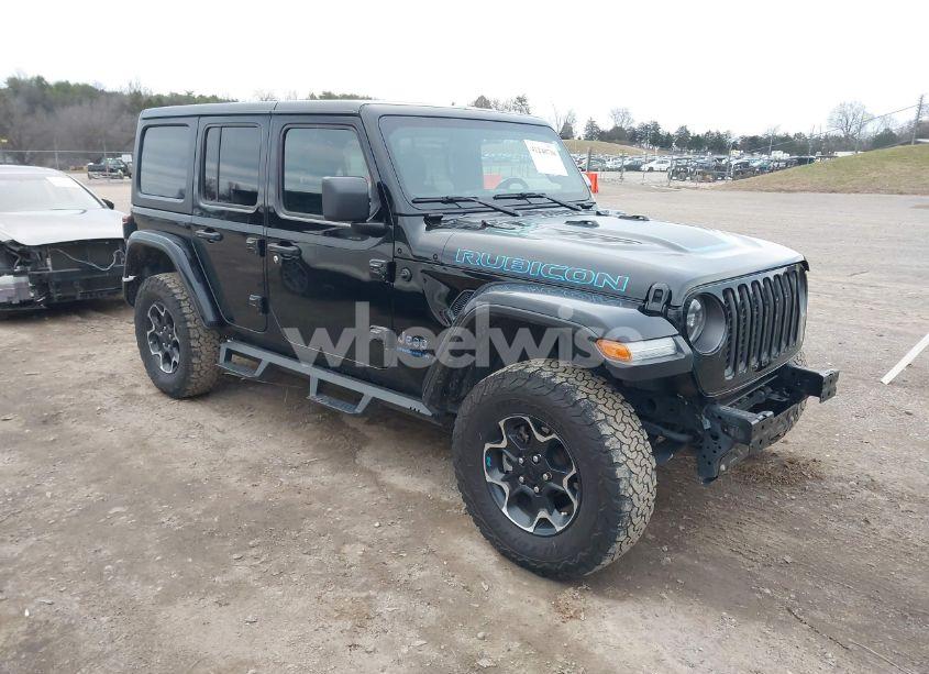 2023 Jeep Wrangler 4XE RUBICON 4X4 (VIN 1C4JJXR60PW605192) main photo