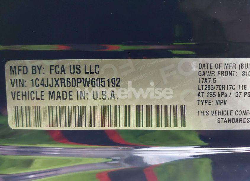 Photo 9 of 2023 Jeep Wrangler 4XE RUBICON 4X4 (VIN 1C4JJXR60PW605192)