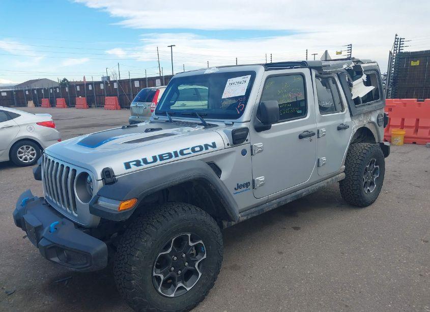 Photo 2 of 2023 Jeep Wrangler 4XE RUBICON 4X4 (VIN 1C4JJXR60PW703204)