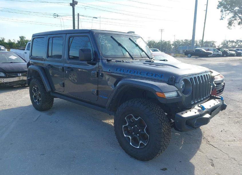 2021 Jeep Wrangler 4XE UNLIMITED RUBICON 4X4 (VIN 1C4JJXR61MW642439) main photo