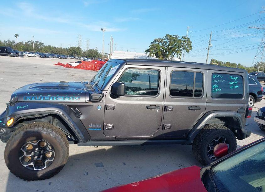 Photo 14 of 2021 Jeep Wrangler 4XE UNLIMITED RUBICON 4X4 (VIN 1C4JJXR61MW642439)