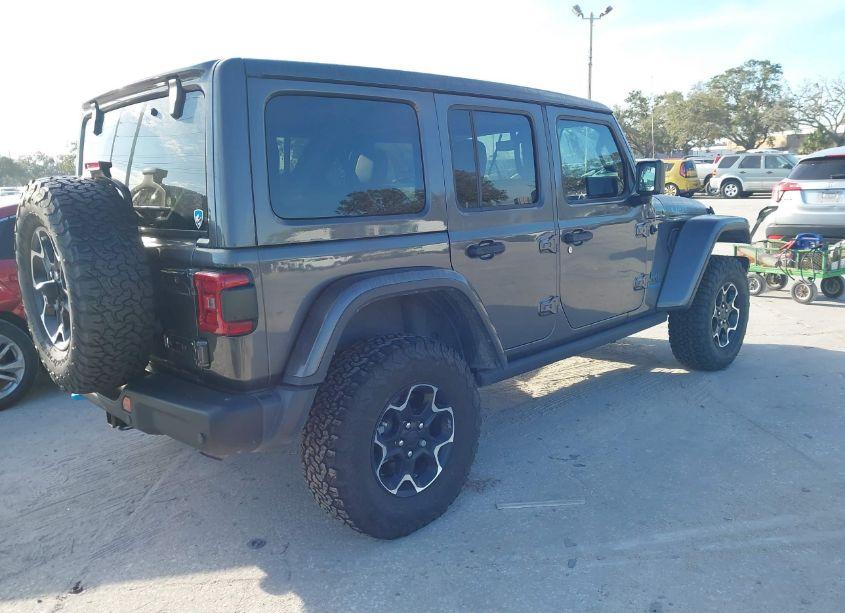 Photo 4 of 2021 Jeep Wrangler 4XE UNLIMITED RUBICON 4X4 (VIN 1C4JJXR61MW642439)