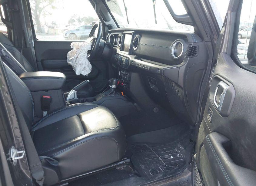 Photo 5 of 2021 Jeep Wrangler 4XE UNLIMITED RUBICON 4X4 (VIN 1C4JJXR61MW642439)