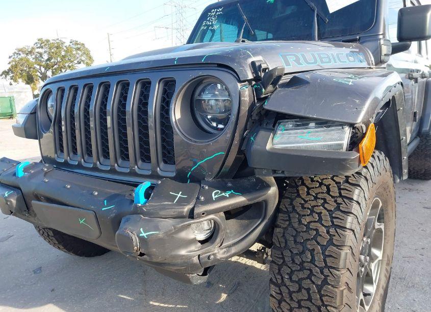 Photo 6 of 2021 Jeep Wrangler 4XE UNLIMITED RUBICON 4X4 (VIN 1C4JJXR61MW642439)