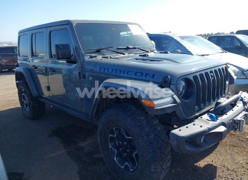 Photo 13 of 2022 Jeep Wrangler 4XE UNLIMITED RUBICON 4X4 (VIN 1C4JJXR61NW160832)