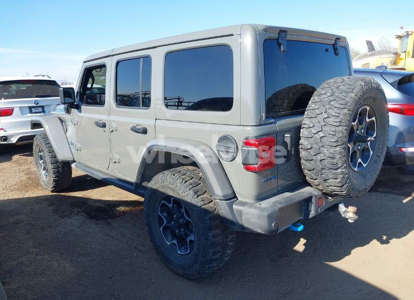 Photo 3 of 2022 Jeep Wrangler 4XE UNLIMITED RUBICON 4X4 (VIN 1C4JJXR61NW160832)
