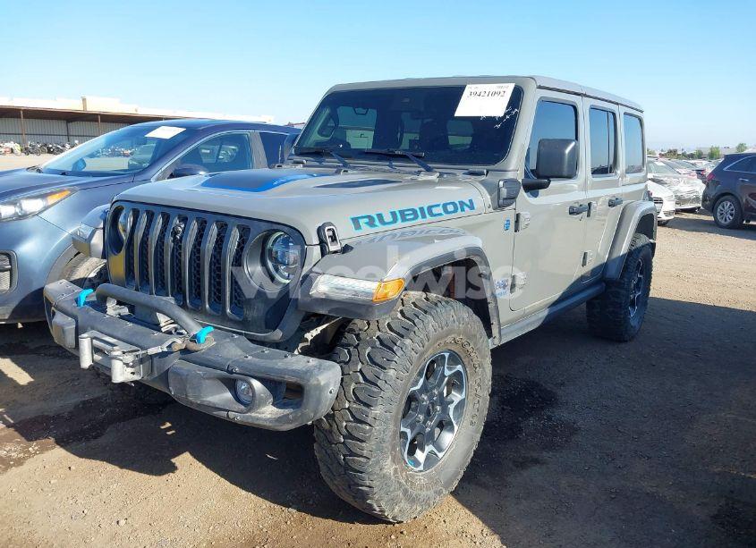 Photo 6 of 2022 Jeep Wrangler 4XE UNLIMITED RUBICON 4X4 (VIN 1C4JJXR61NW160832)