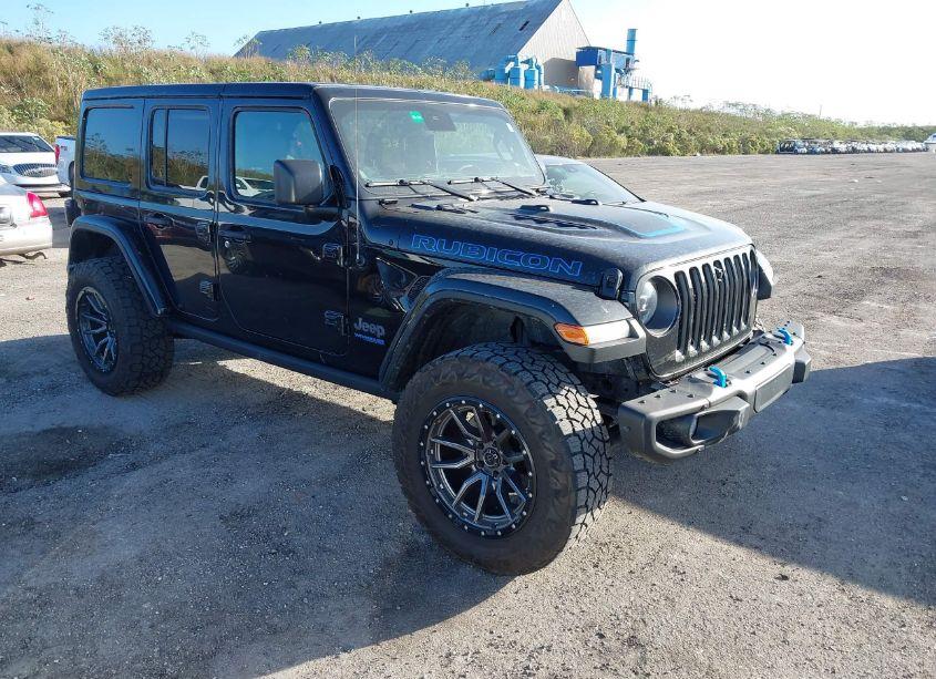 2022 Jeep Wrangler 4XE UNLIMITED RUBICON 4X4 (VIN 1C4JJXR61NW209379) main photo